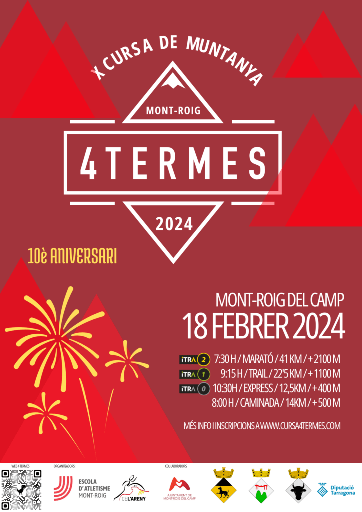 CARTELL OFICIAL 4 TERMES 2024
